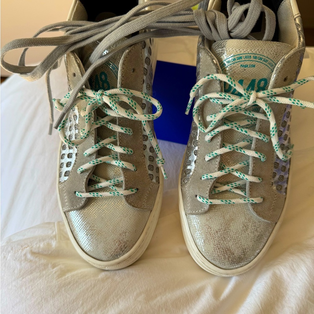 Italian sneakers.